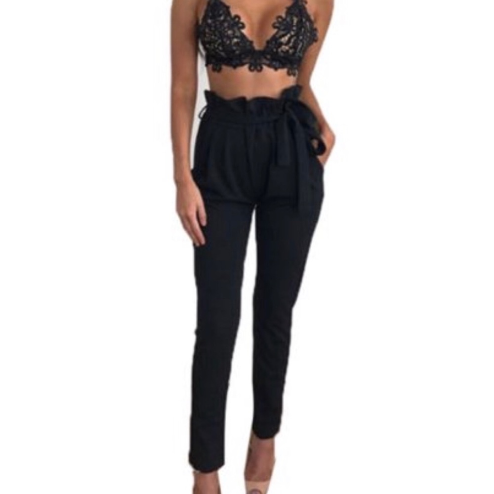 Paper bag pants